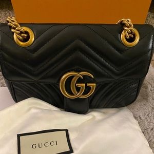 SOLD - GUCCI GG MARMONT MATELASSE MINI BAG